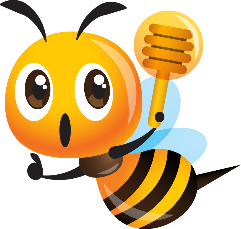 Bee with Honey